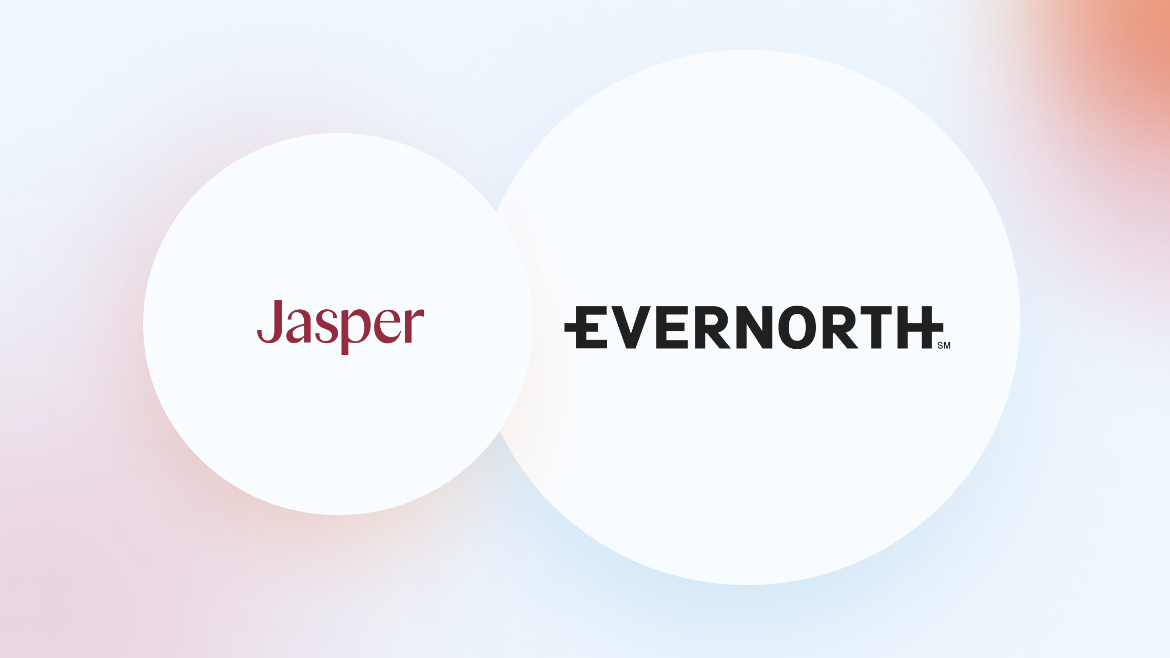 Jasper logo and Evernorth logo